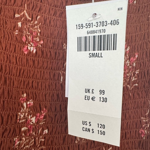 Abercrombie & Fitch Red Ruffled Midi Sundress - Picture 3 of 6